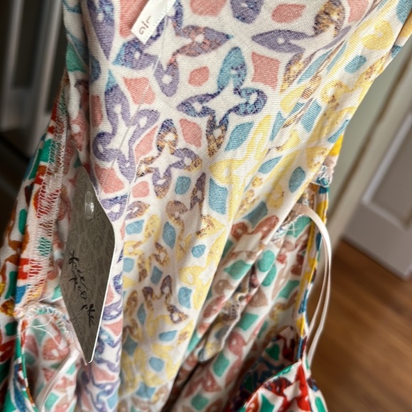 NWT Free People Kaleidoscope Dreams Midi Dress - Size Large - Picture 9 of 16